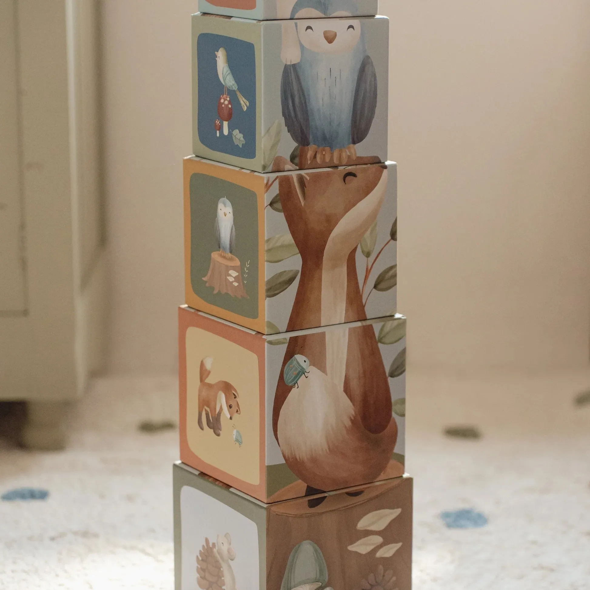 Little Dutch Stacking Blocks - Forest Friends