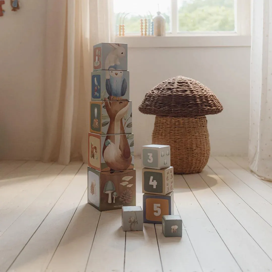 Little Dutch Stacking Blocks - Forest Friends
