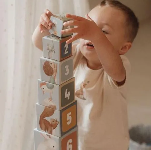 Little Dutch Stacking Blocks - Forest Friends