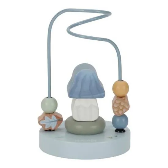 Little Dutch - Wooden Activity Spiral Small  - Mushroom Forest Friends
