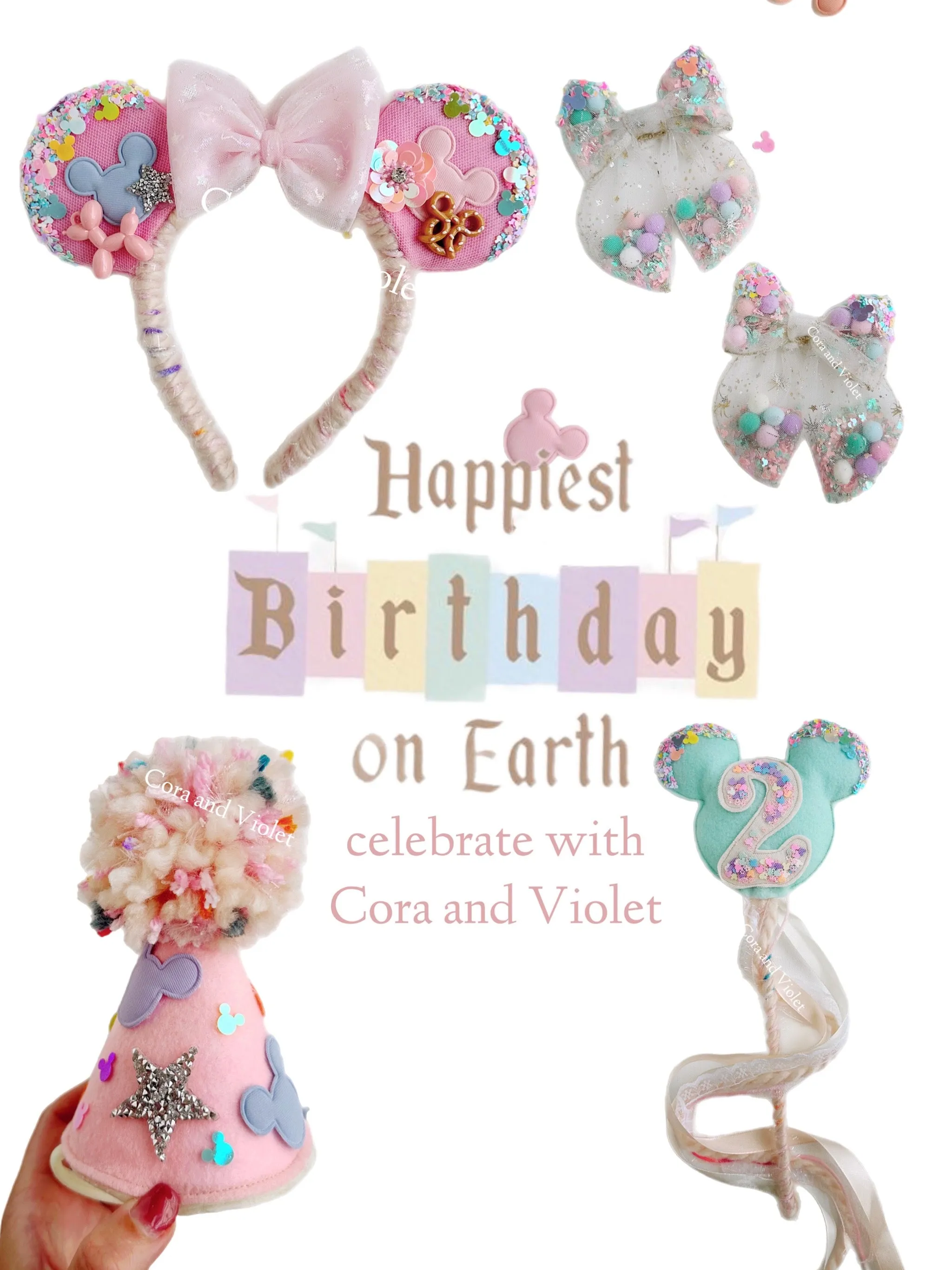 Magical Mouse Party hat EXPRESS