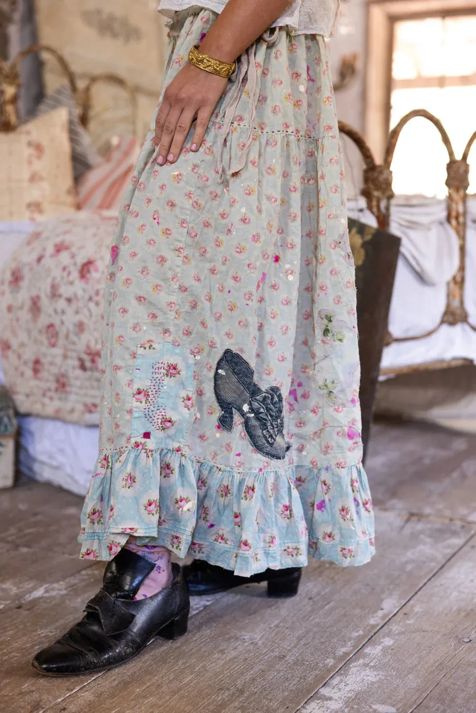 Magnolia Pearl Applique Friendship Skirt