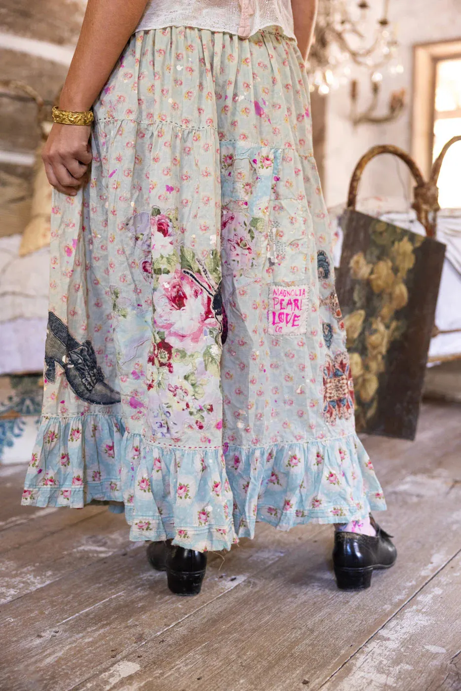 Magnolia Pearl Applique Friendship Skirt