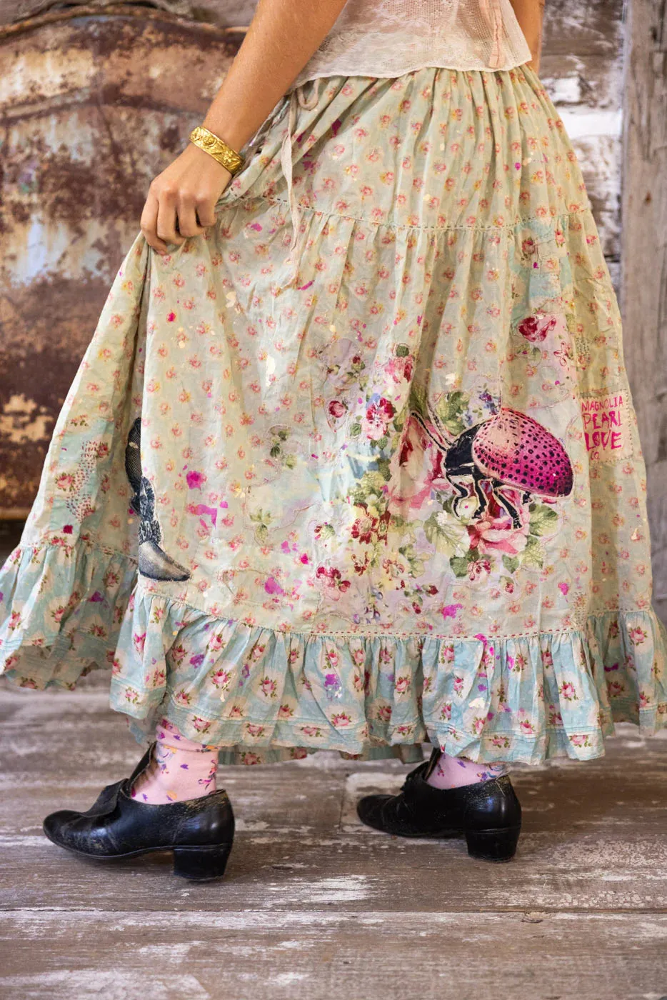 Magnolia Pearl Applique Friendship Skirt