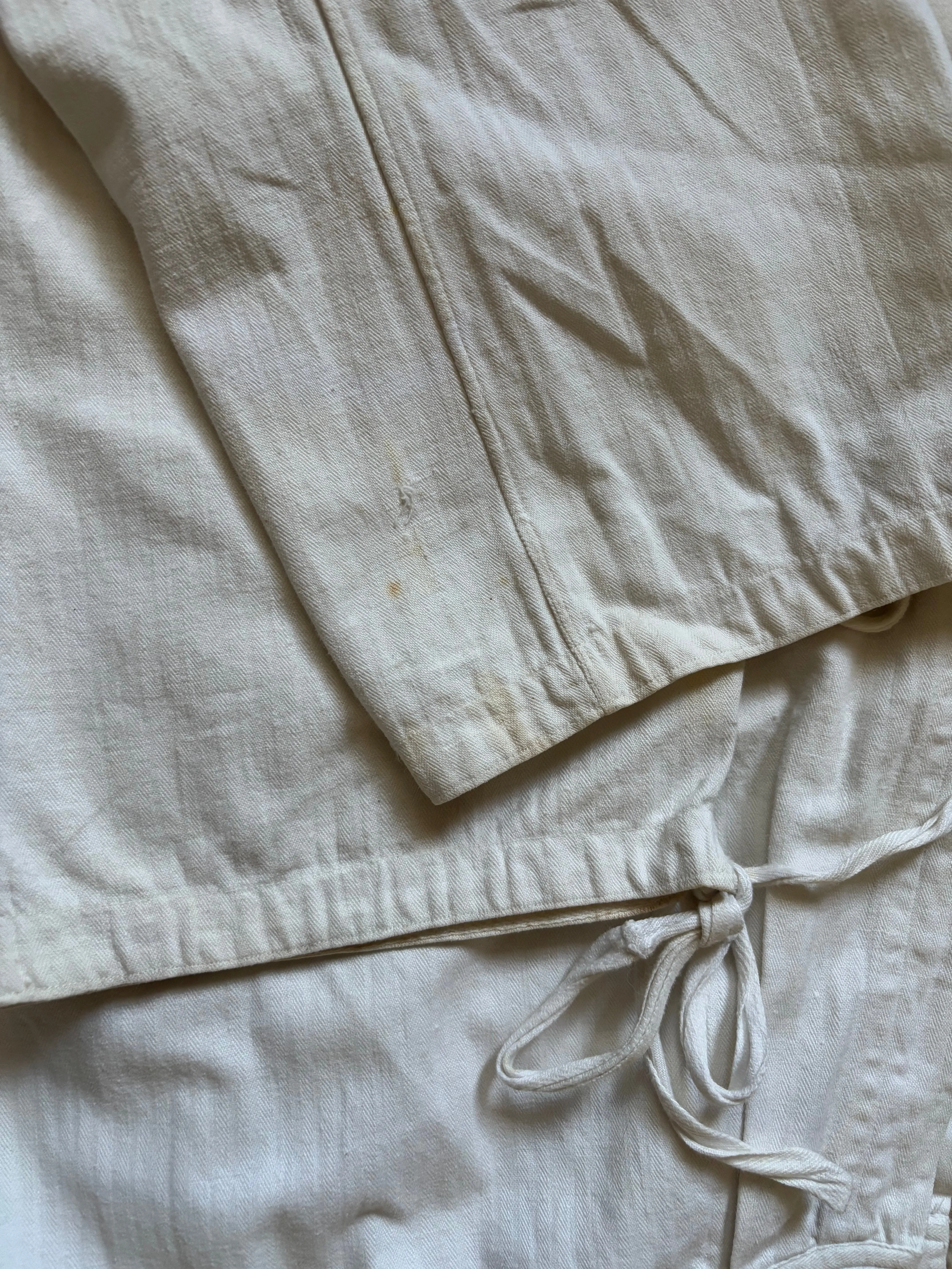 Mid 19th Century Button Front Cinch Back Pants