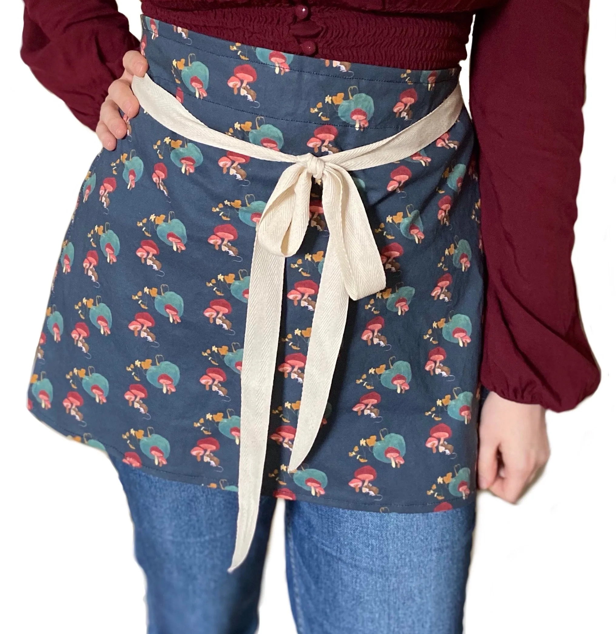 Mouse & Mushroom Apron