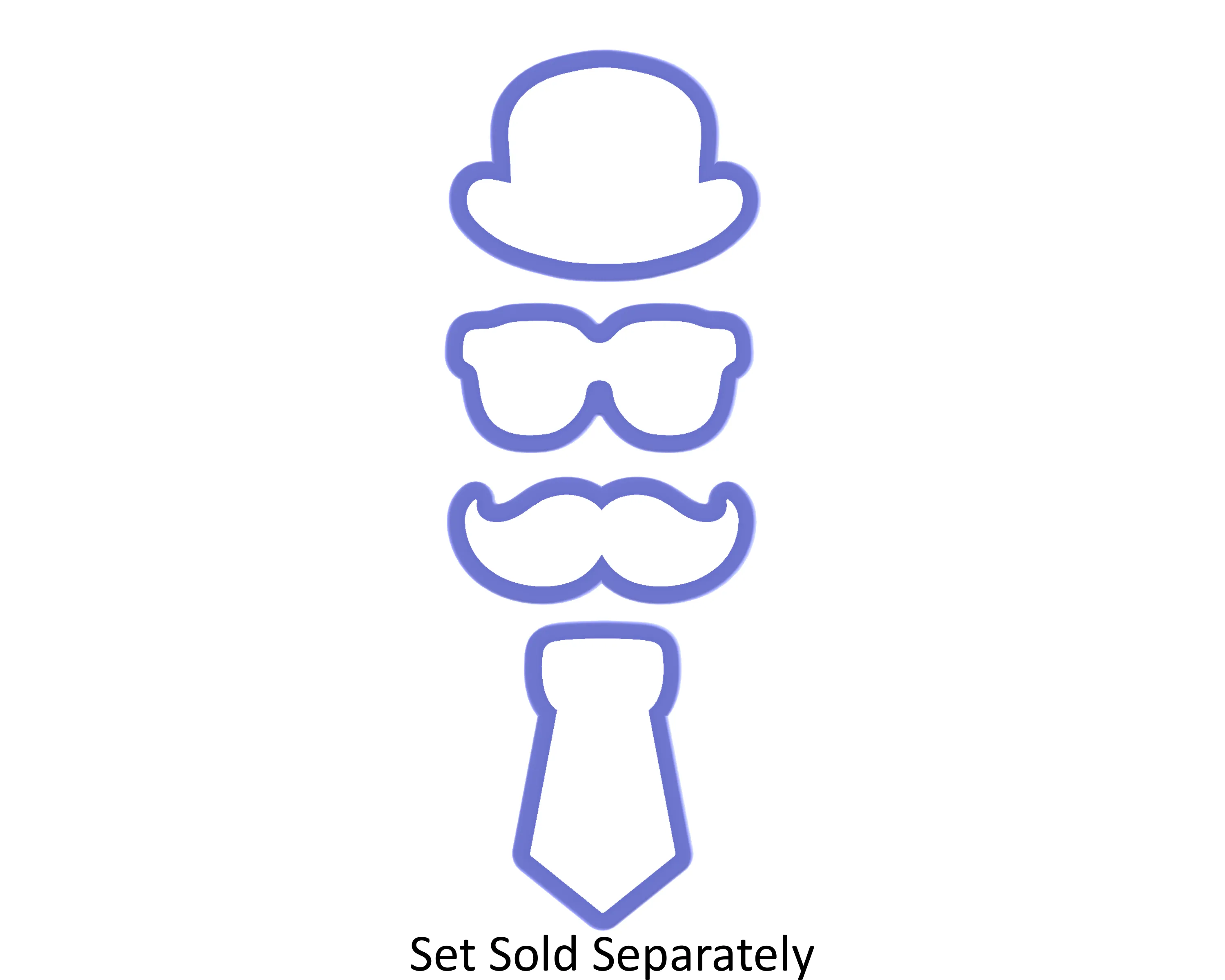 Moustache #2 Cookie Cutter