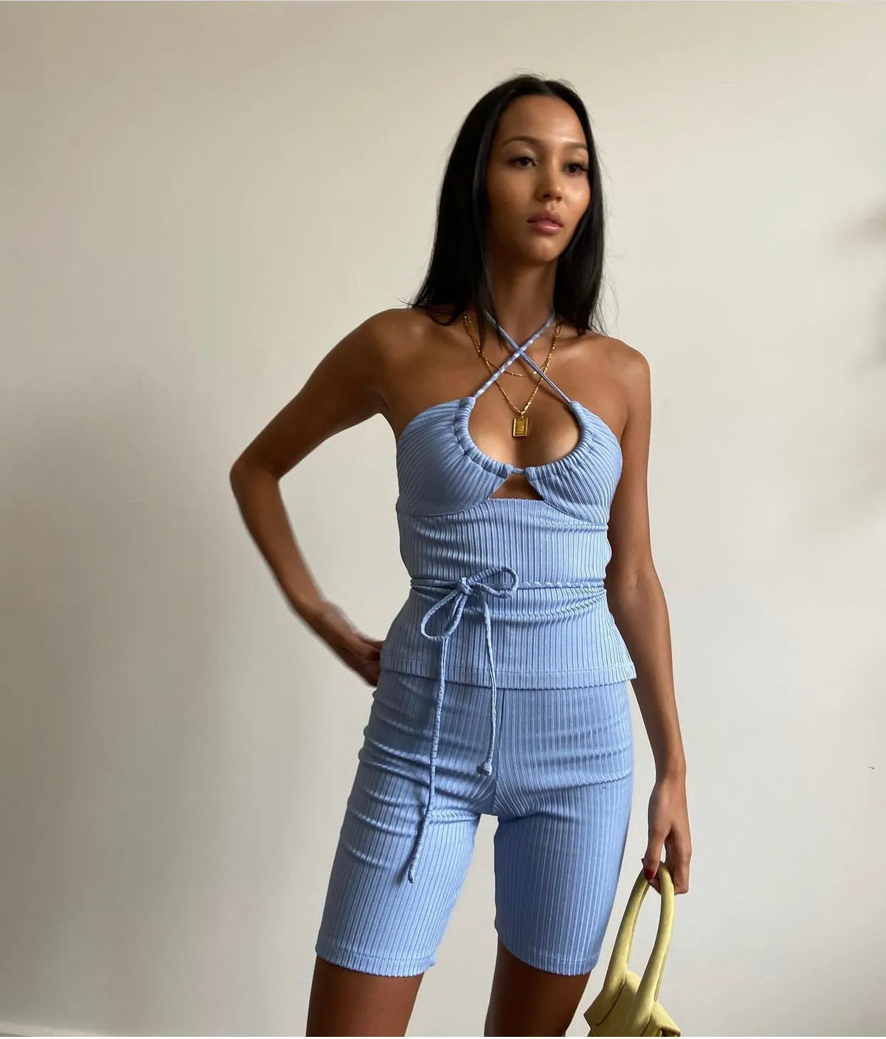 MR WINSTON CO - Powder blue set