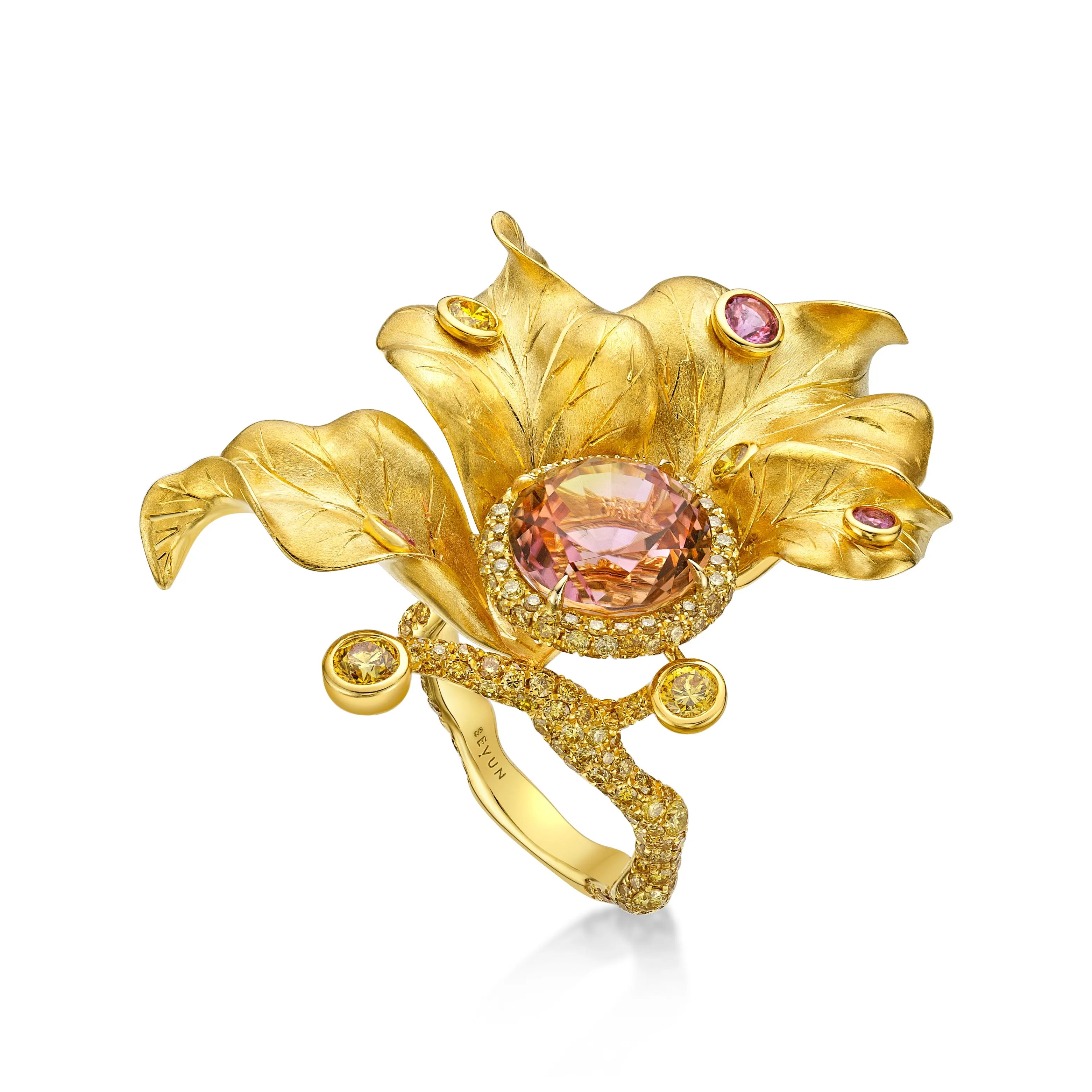 Multi-Gemstones Ring