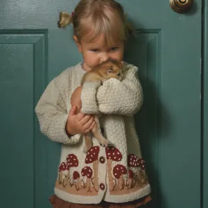 Mushroom Cardigan