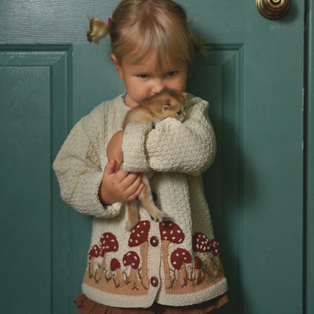 Mushroom Cardigan