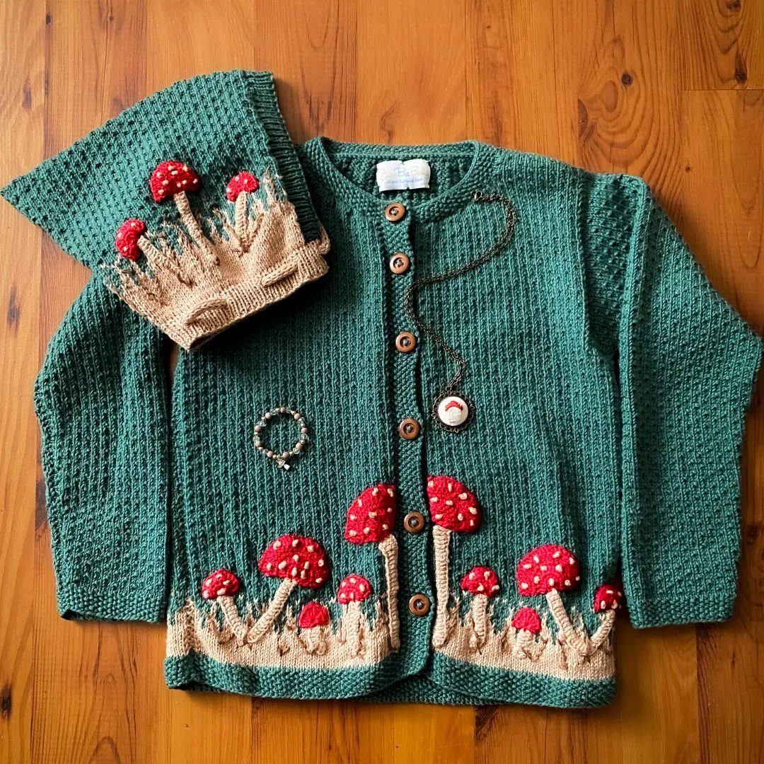 Mushroom Cardigan