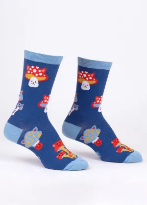 Mushroom Cats Women's Socks