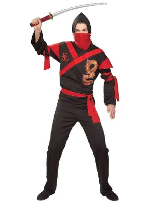Ninja Japanese Warrior Costume Adult