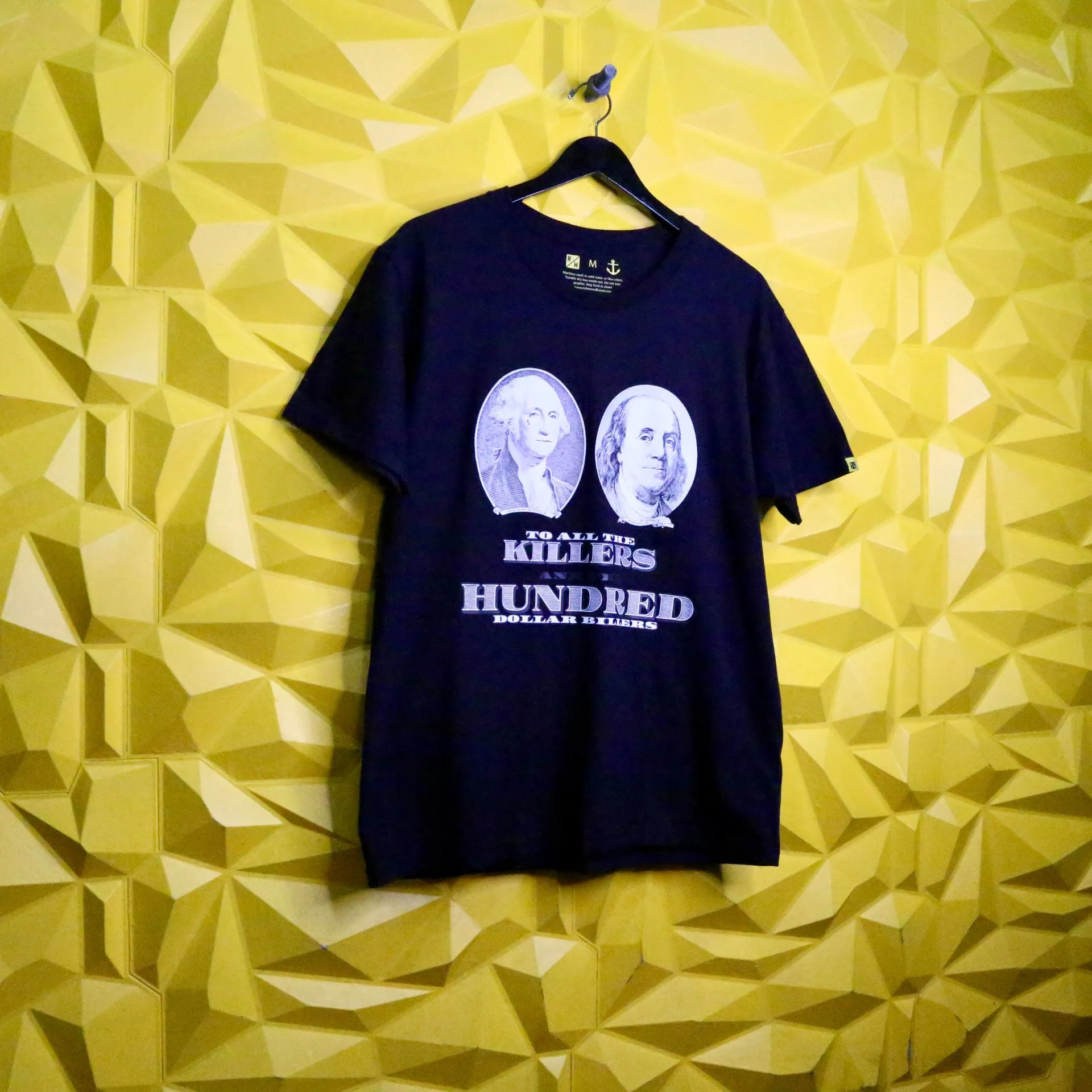 No Feelings T Shirt - Black