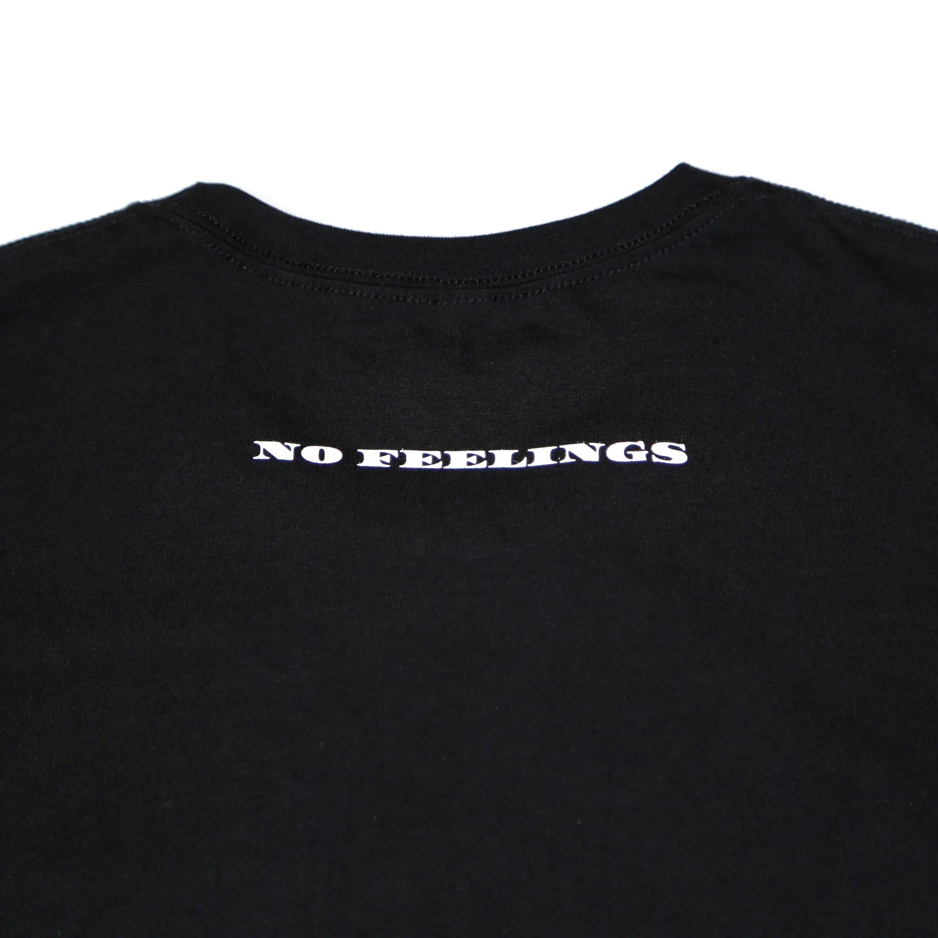 No Feelings T Shirt - Black