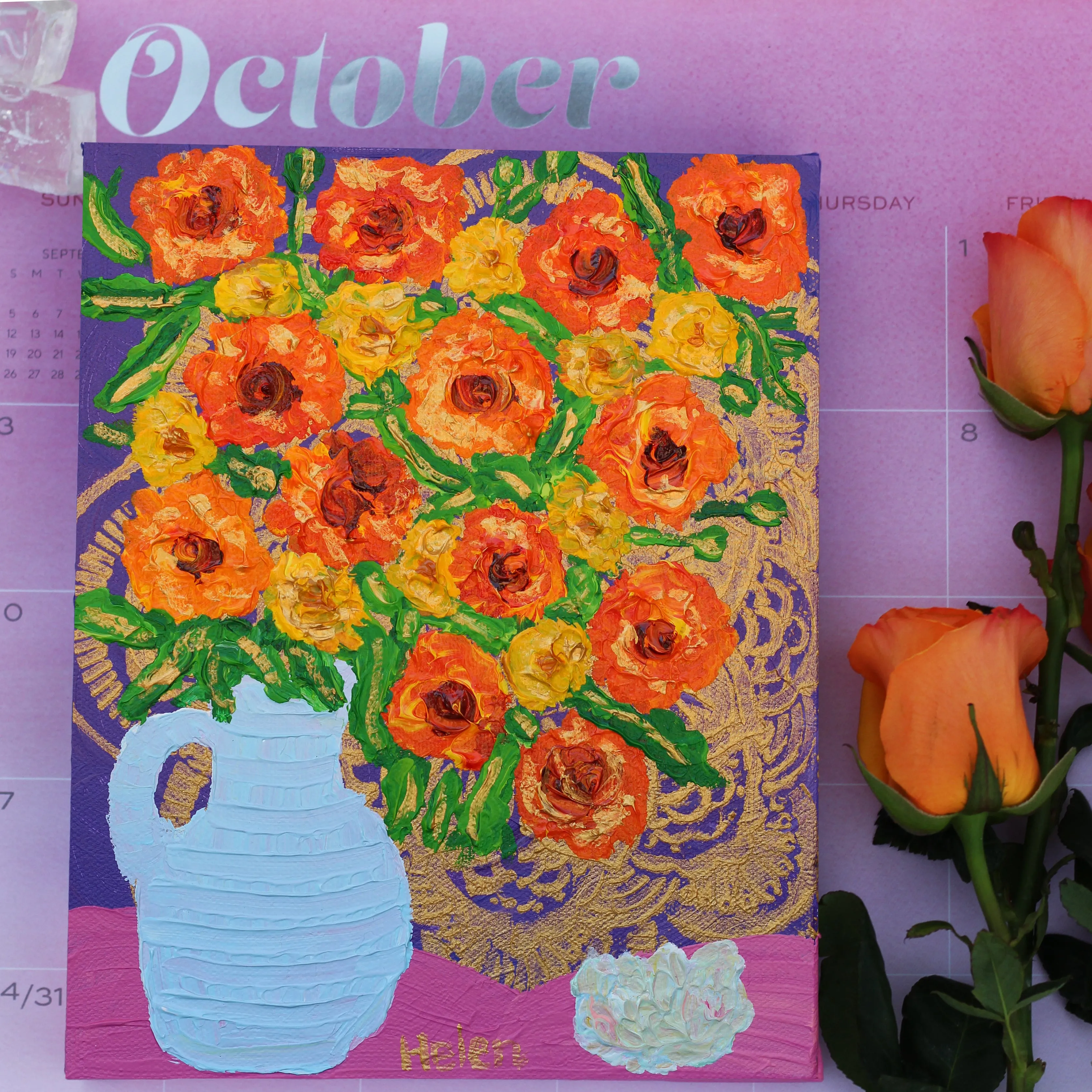 October Marigold & Opal