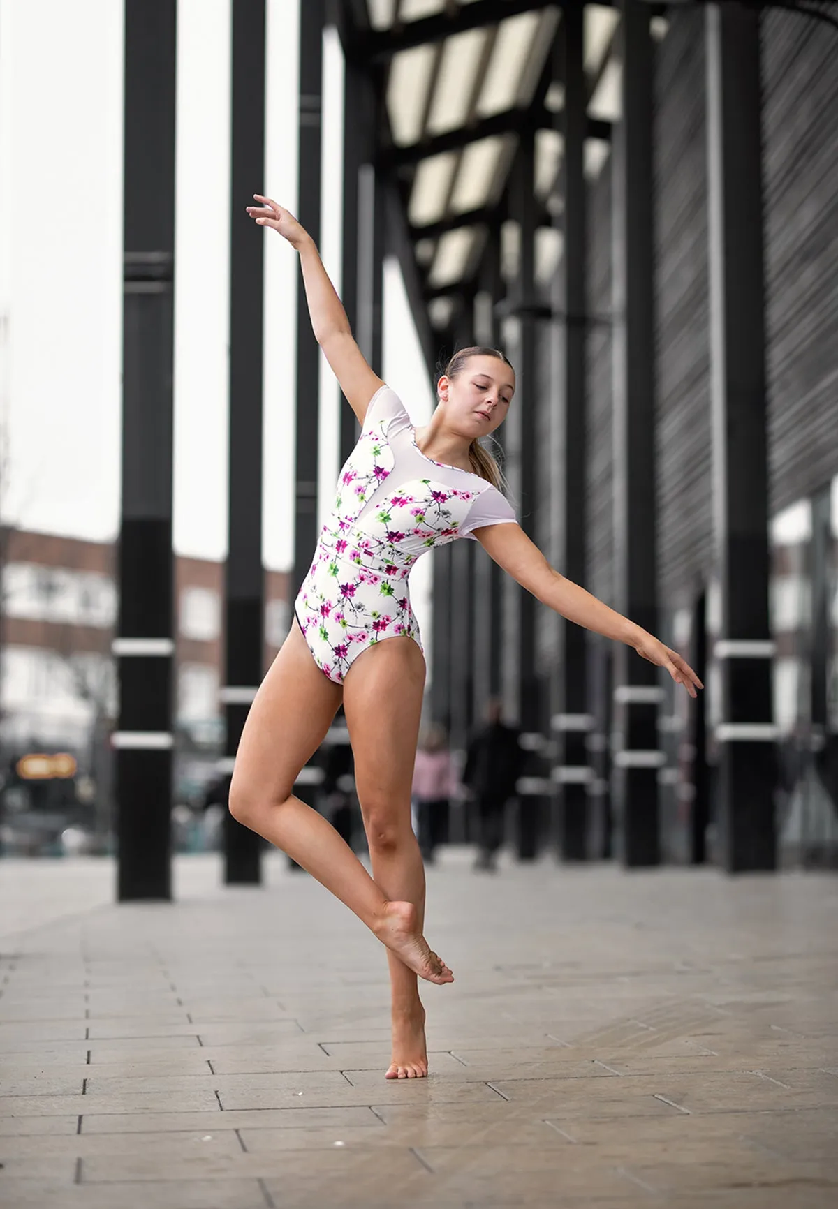 Oh La La - The Enchanted  Leotard - Thorn - FINAL SALE - LAST ONE