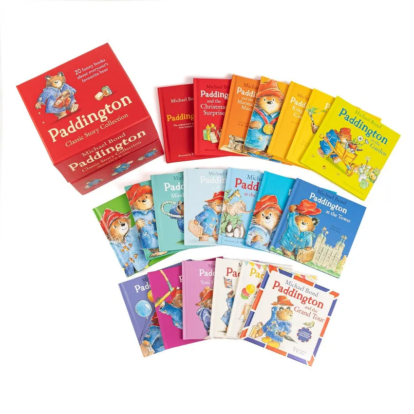 Paddington Classic Story Collection 20 Books Box Set(Paddington, At the Zoo )