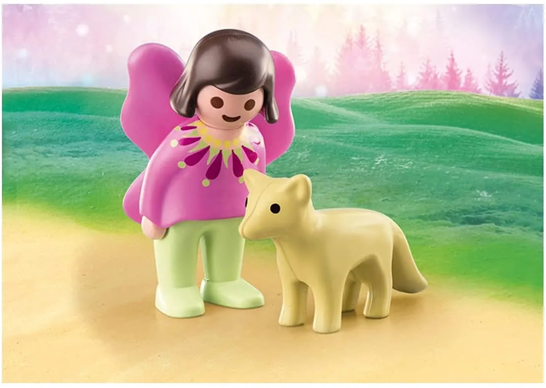 Playmobil 1.2.3 Fairy Friend with Fox