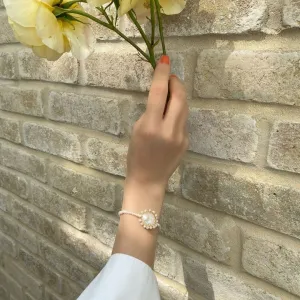 Polka Gold Filled Baroque Pearl Bracelet