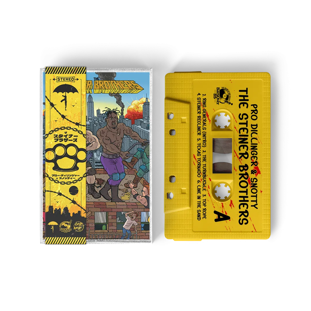 Pro Dillinger x Snotty - The Steiner Brothers (Cassette Tape With Obi Strip) VERY LIMITED