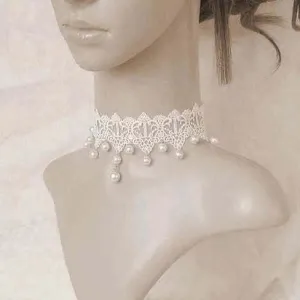 Product: Crochet Necklace & Bracelet Set - The Touch Of Vintage Victorian Style
