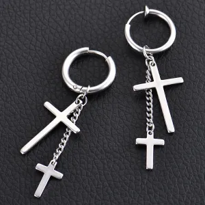 Punk Hip Hop Earrings YC24480