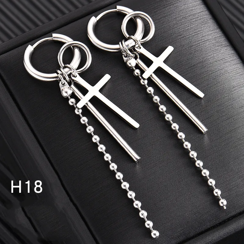 Punk Hip Hop Earrings YC24480