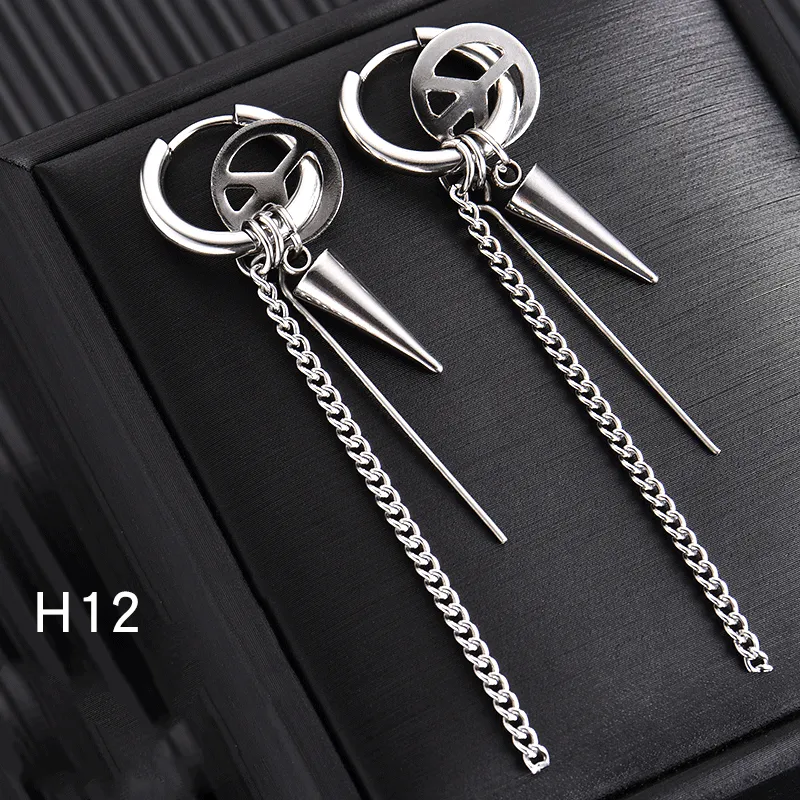 Punk Hip Hop Earrings YC24480