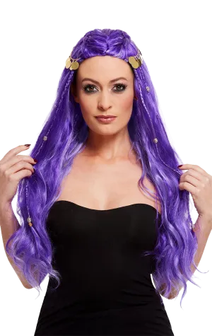 Purple Fortune Teller Wig