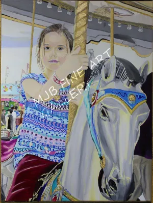 "Day At the Fair", Unframed Print