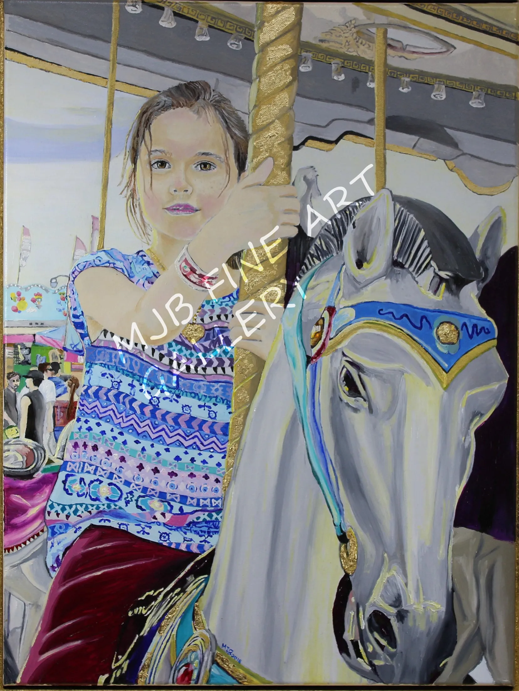 "Day At the Fair", Unframed Print