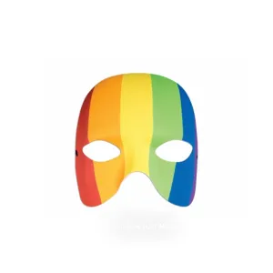 Rainbow Half Mask