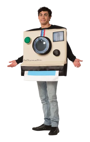 Retro Polaroid Camera Costume