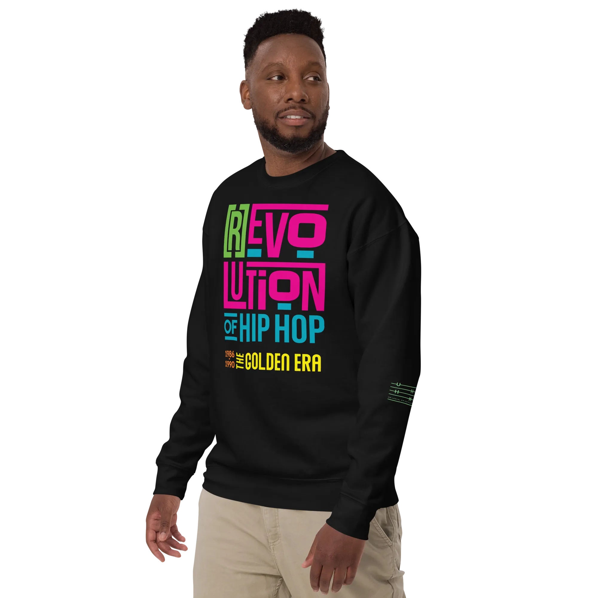 [R]evolution of Hip Hop: Golden Era Edition Unisex Premium Sweatshirt