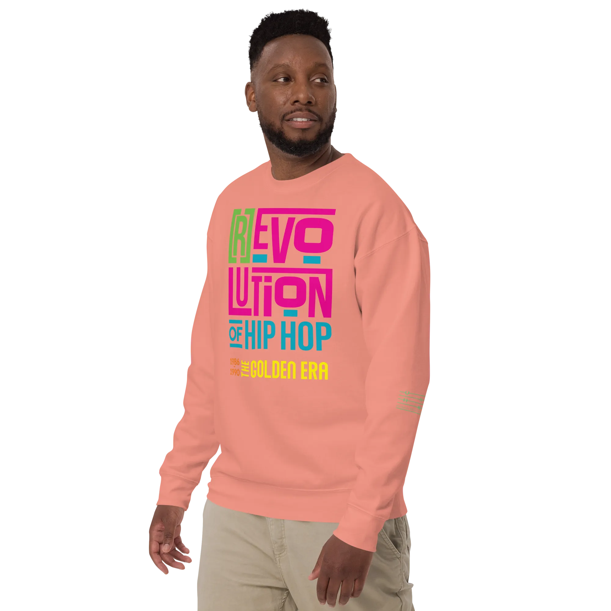 [R]evolution of Hip Hop: Golden Era Edition Unisex Premium Sweatshirt