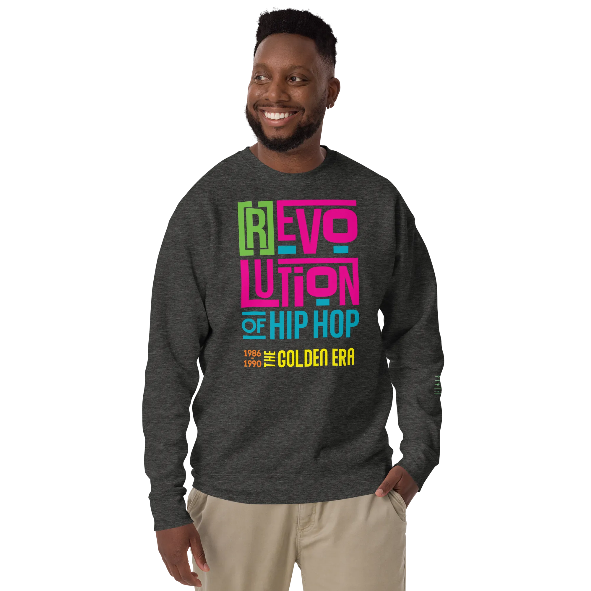 [R]evolution of Hip Hop: Golden Era Edition Unisex Premium Sweatshirt
