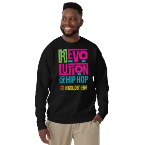 [R]evolution of Hip Hop: Golden Era Edition Unisex Premium Sweatshirt