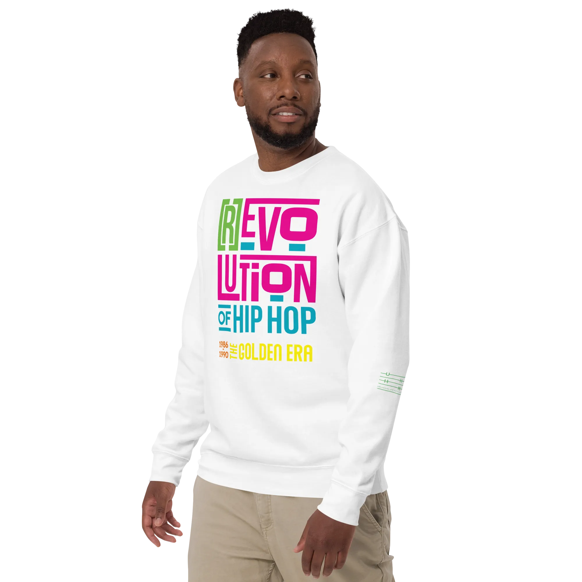 [R]evolution of Hip Hop: Golden Era Edition Unisex Premium Sweatshirt