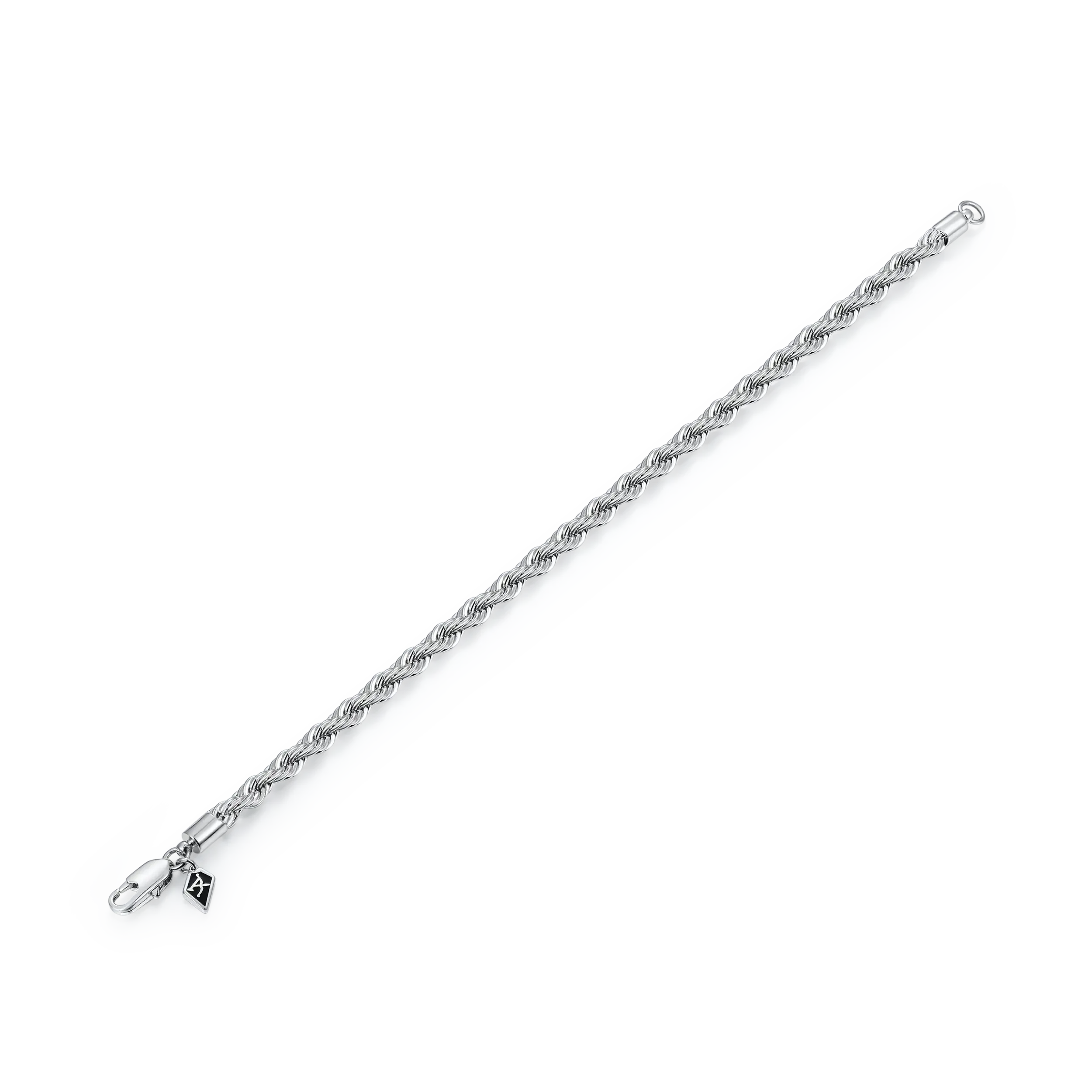 Rope Bracelet - White Gold