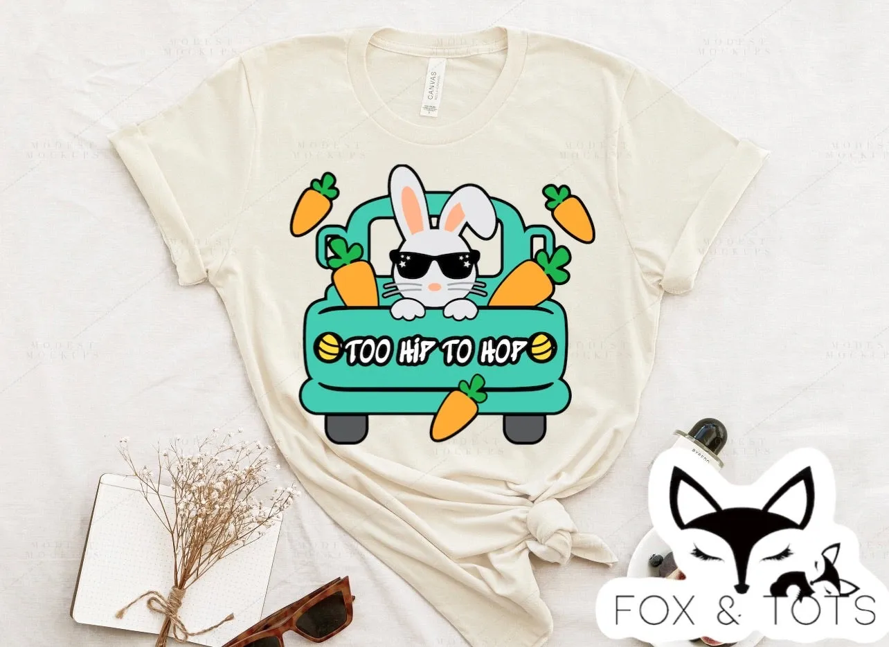 RTS too hip to hop bunny screen