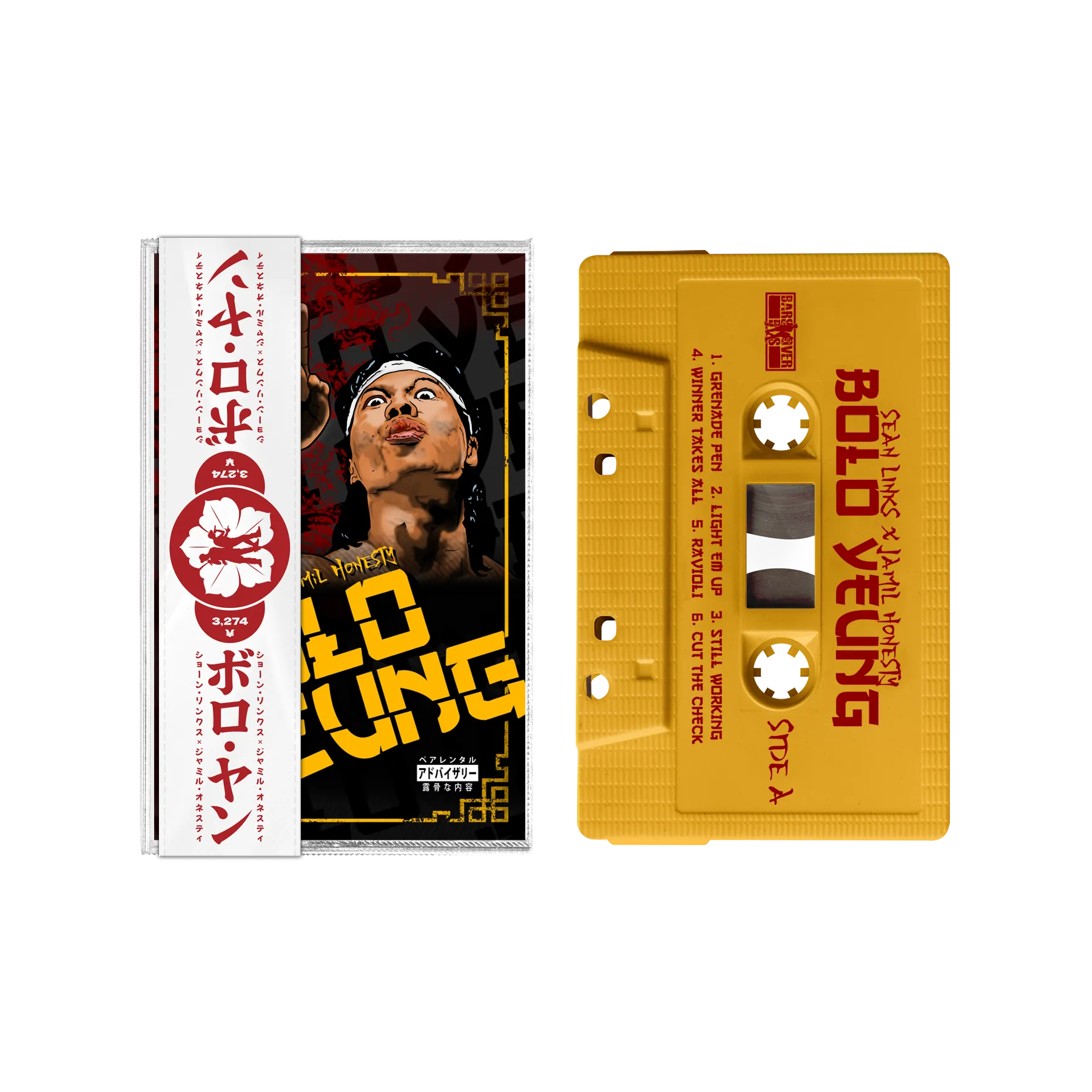 Sean Links x Jamil Honesty - Bolo Yeung (Cassettes With Obi Strip)