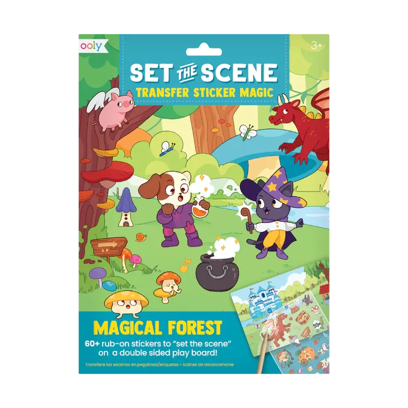 Set the Scene Transfer Stickers Magic - Magical Forest