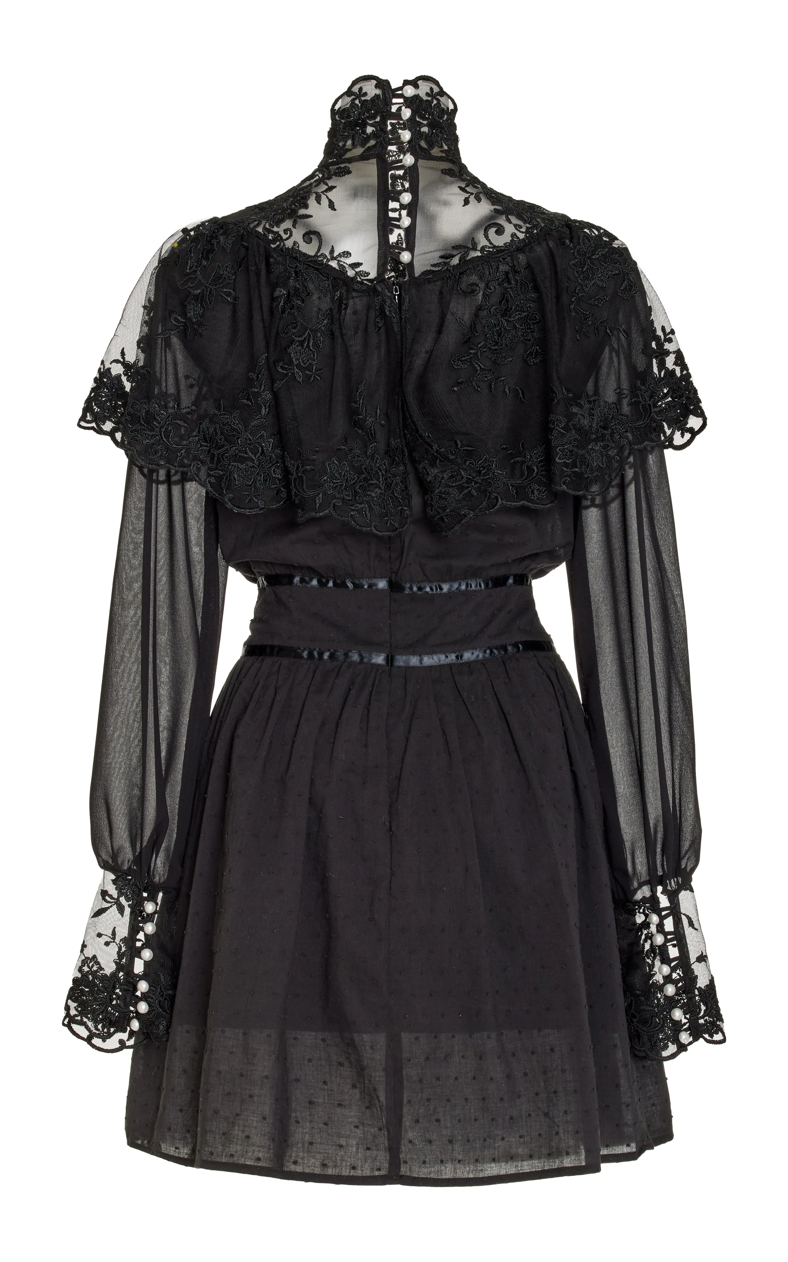 Southern Girl Black Victorian Dress