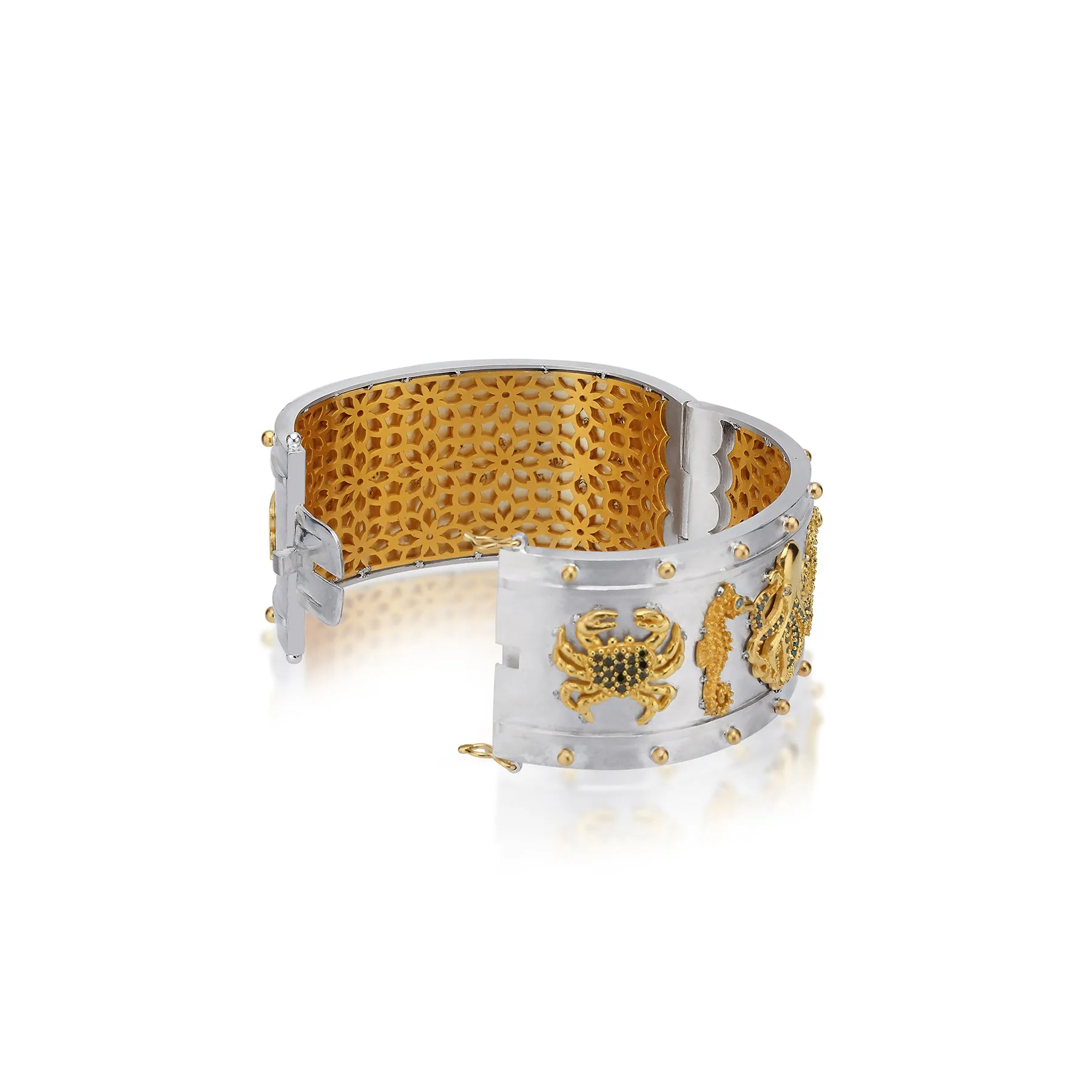 SOUVENIR "COASTAL" WIDE BANGLE BRACELET