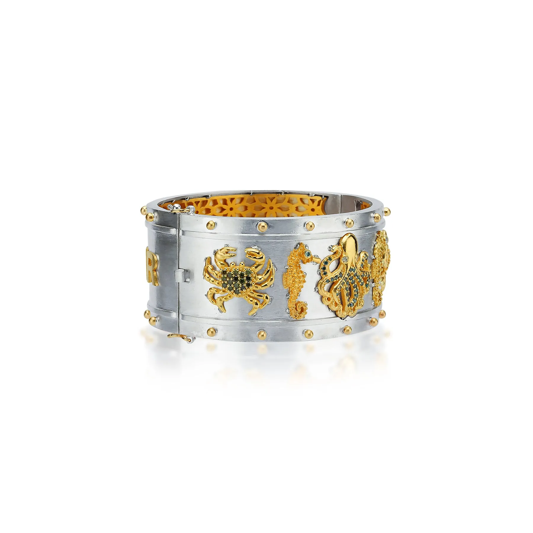 SOUVENIR "COASTAL" WIDE BANGLE BRACELET