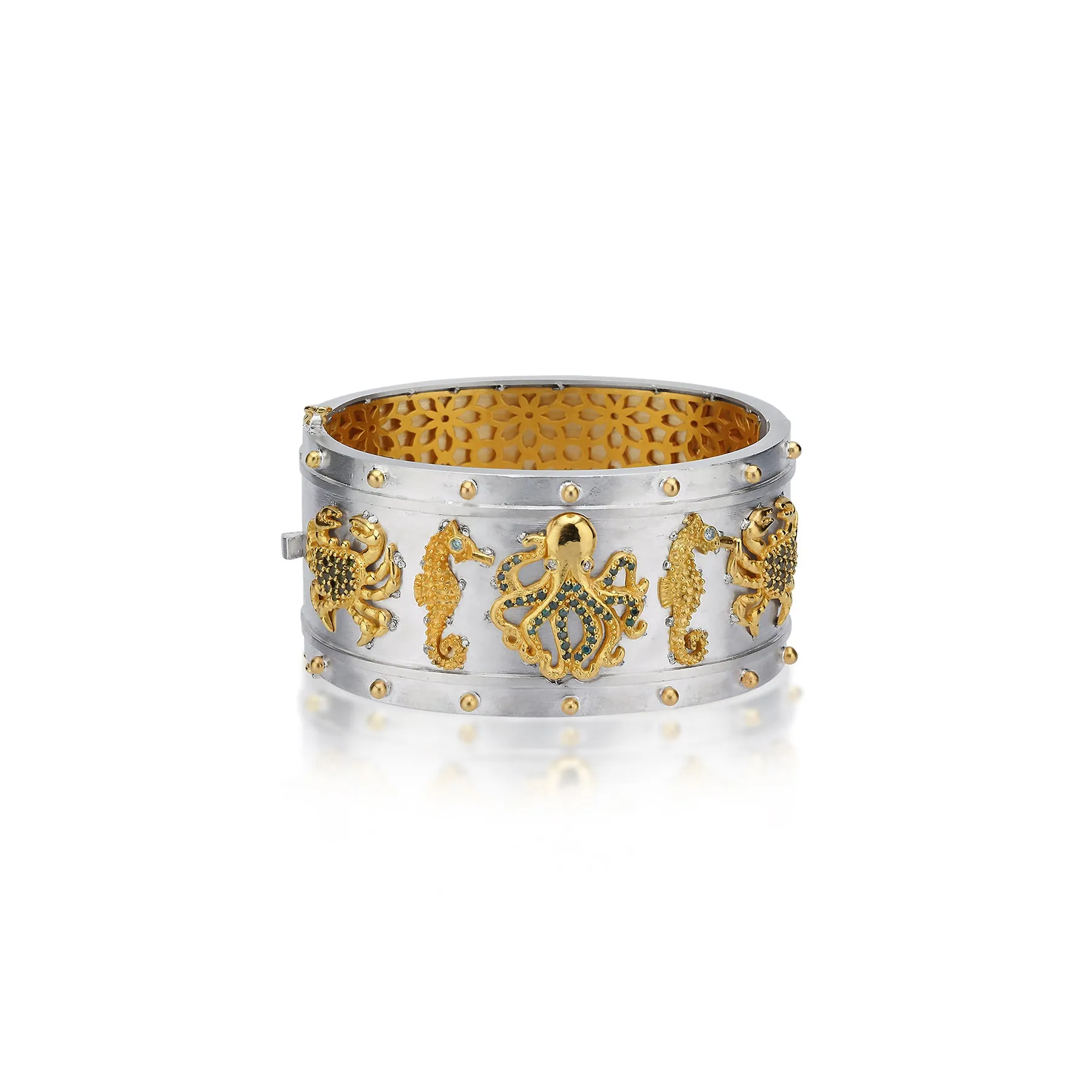 SOUVENIR "COASTAL" WIDE BANGLE BRACELET