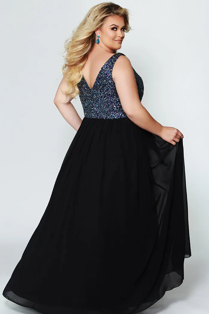 Starry Night Evening Dress