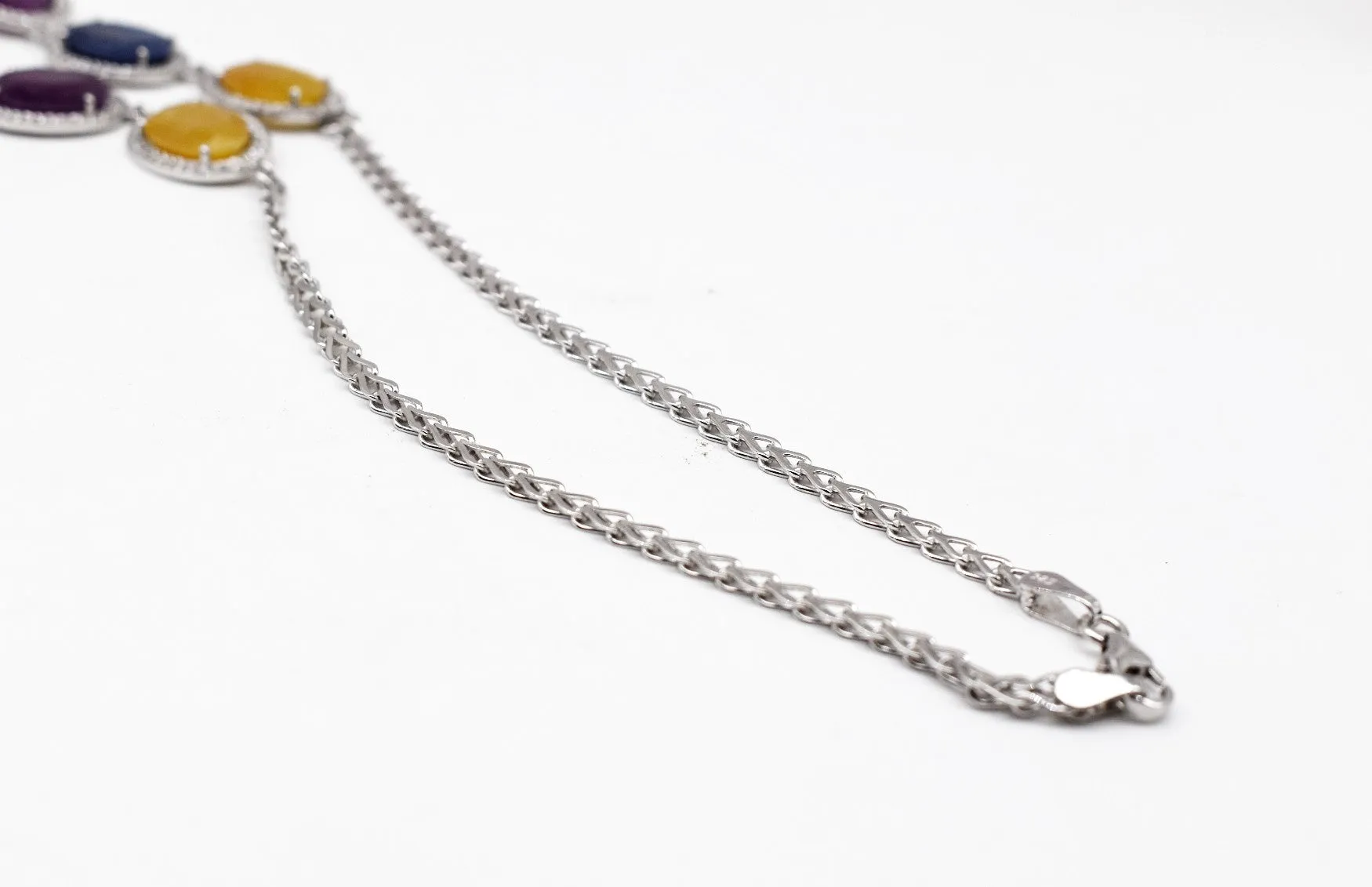 Stunning Multi-stone Ruby Neck wear